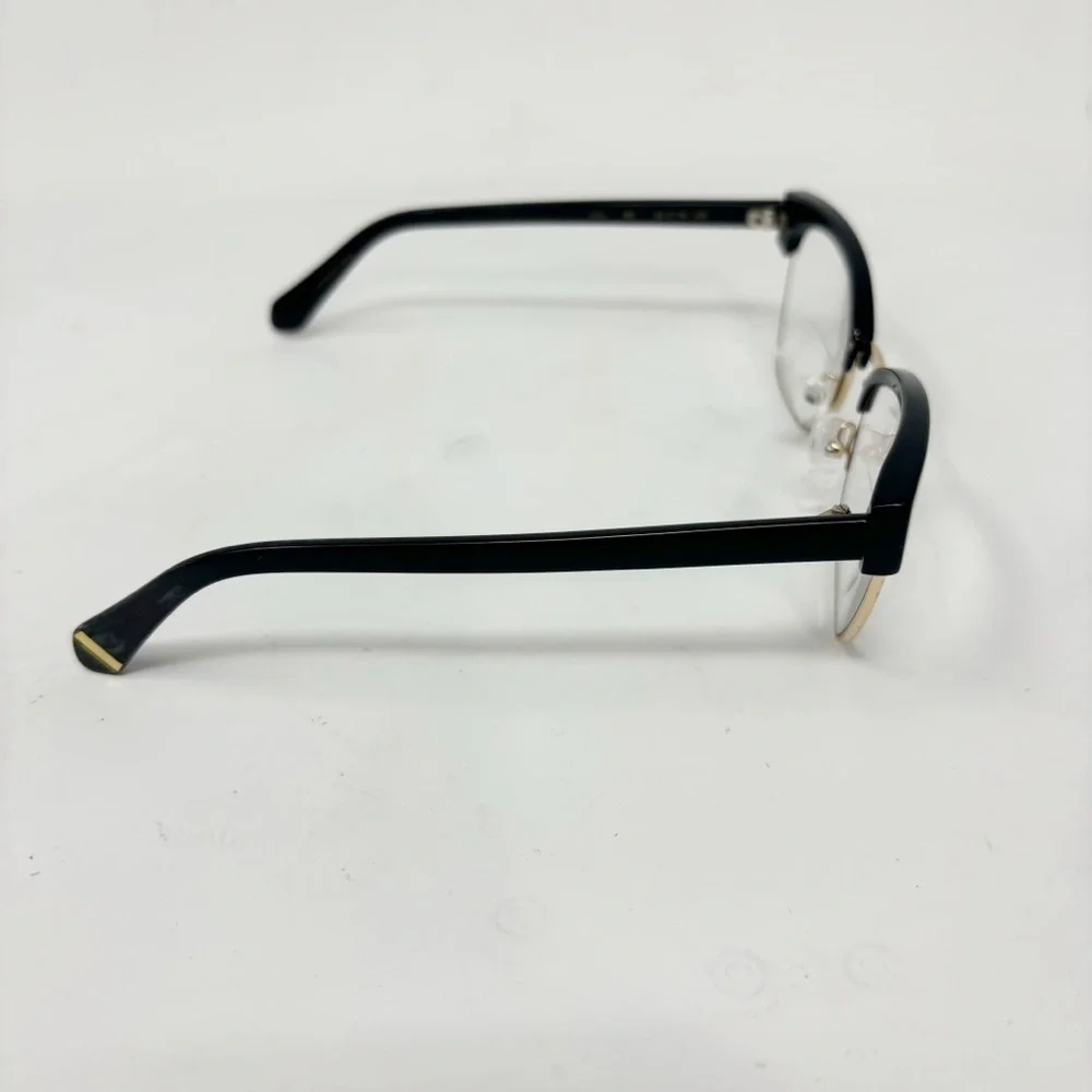 ZAC POSEN Women’s LIVY Eyeglass Frame Black 53-18-135 Half Rim FOR FRAMES ONLY